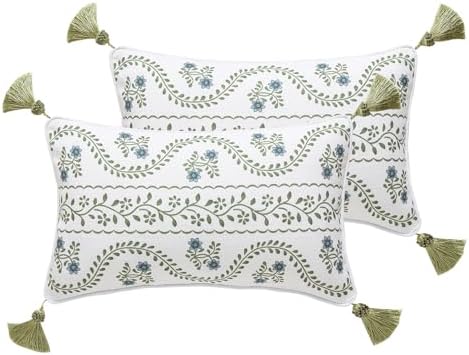 ISAENNE Designer Linen Throw Pillow Cover by Isaennehomedecoration