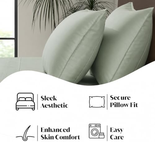 King Envelope Pillowcase Set | 100% Viscose | Organically Grown | Ultra Soft | - Image 5