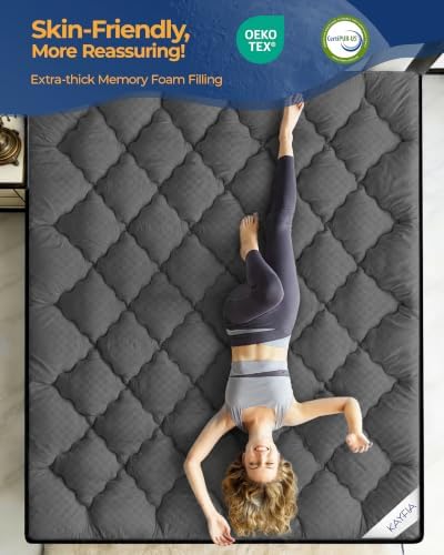 Kayfia 3 Inch Queen Memory Foam Mattress Topper - Image 3