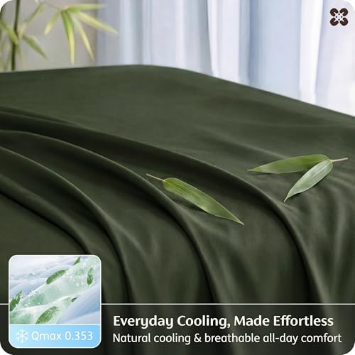 Bedsure PureWoven 100% Rayon Derived from Bamboo, Full Size Sheets - Image 4