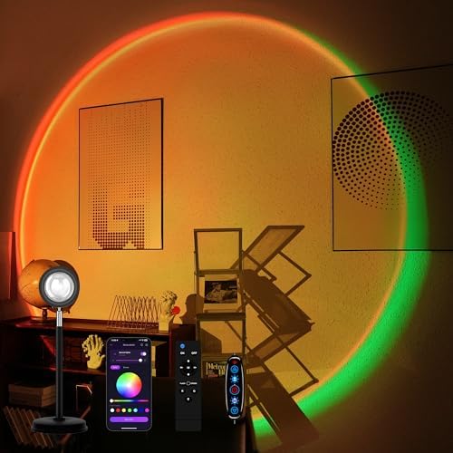 Tsrarey Sunset Lamp Projector,Multiple Colors LED Lights for Room Decor by Tsrarey
