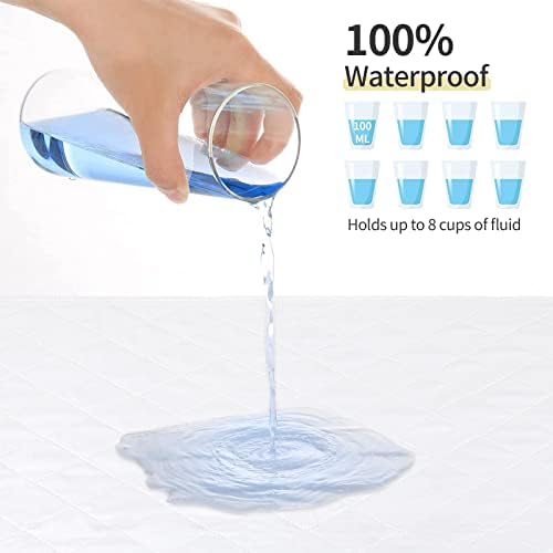 CoolShields Reusable Waterproof Bed Pads Washable Underpads 34 x 36 - Image 2