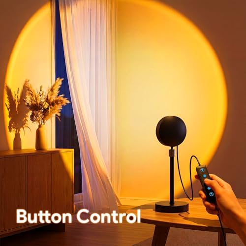 Bavcieu Sunset Lamp Projector Led Light with APP/Button,Multicolor Sunlight - Image 3