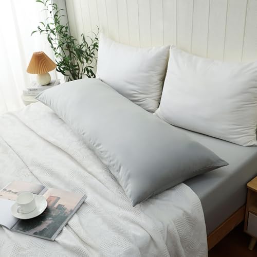 100% Cotton Zippered Body Pillow Protectors 1 Pack - Image 6