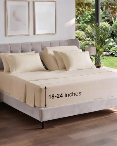 Extra Deep Flex Top Split Head King Sheet Set by CGKUnlimited
