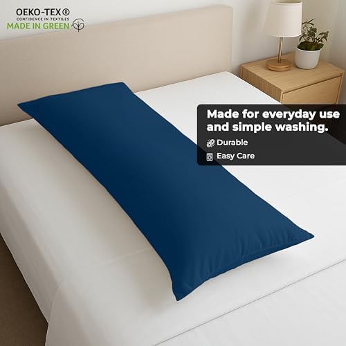 ROYALE LINENS Microfiber Body Pillow Cover - Image 6