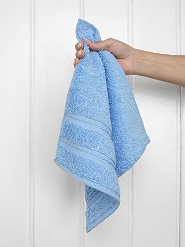 American Soft Linen 100% Cotton Luxury Turkish Towels, 4 PC Washcloth Set - Image 2