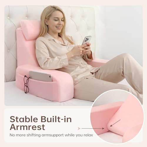 ENITYA 19" Reading Pillow for Bed - Image 3