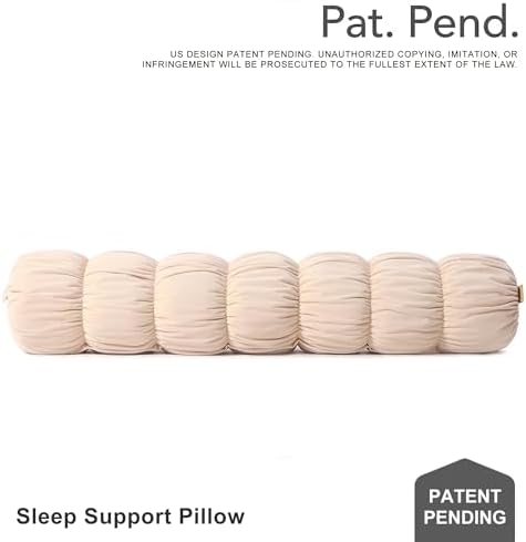 Pat. Pend. Long Body Pillow for Adults, 59 Inch - Image 2