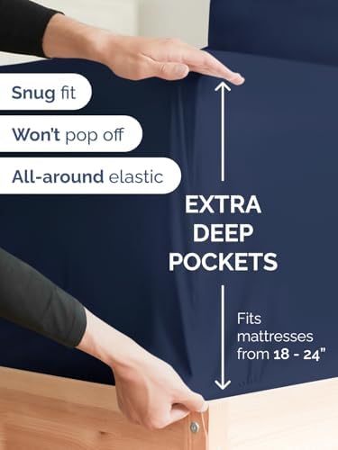 CGK Linens Extra Deep Cal King Fitted Sheet - Image 2