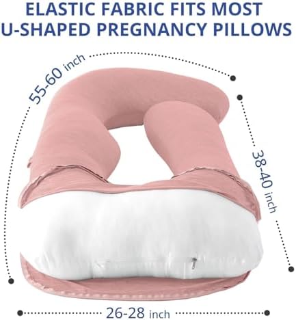 Sasttie Cooling Pregnancy Pillow Cover - Image 4