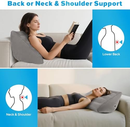 USHMA Inflatable Knee Wedge Pillow - Image 3