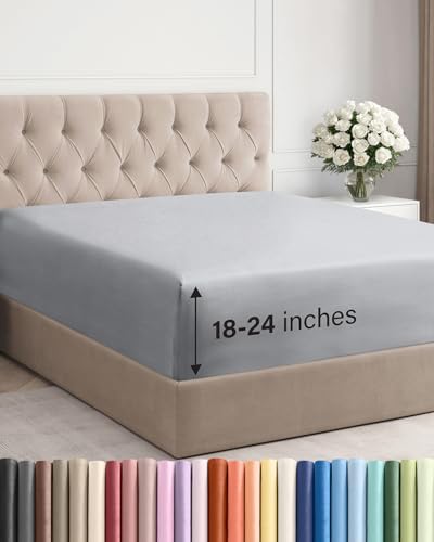 CGK Linens Extra Deep King Fitted Sheet by CGKUnlimited