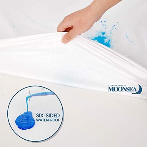 Full Mattress Protector Zippered, Soft Terry Surface Mattress Encasement - Image 5