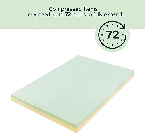 Zinus Green Tea Memory Foam Mattress Toppers - Image 4