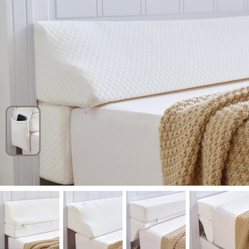 Bed Wedge Gap Filler California King, Mattress Gap Filler, 72×10×6 in by Couzssyhi