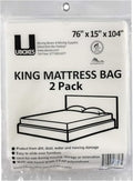 Uboxes King Mattress Poly Covers by uBoxes