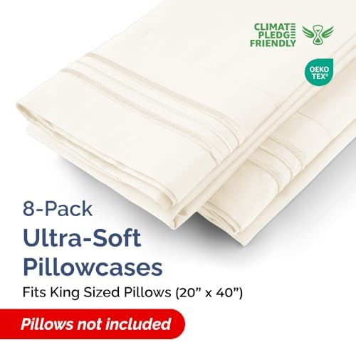 King Pillow Cases Set of 8 - Image 2