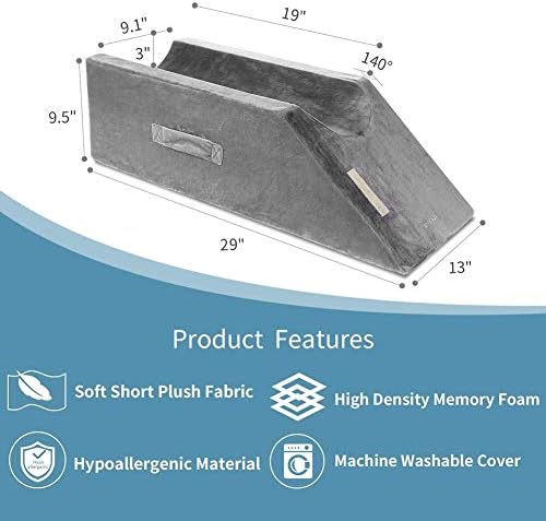 LightEase Memory Foam Leg Support and Elevation Pillow - Image 3