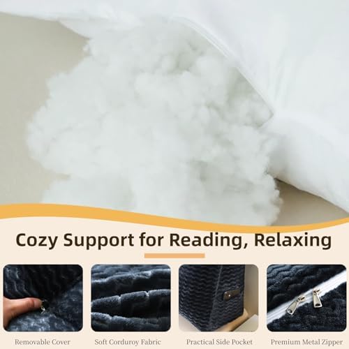 Headboard Pillow Twin Size, Reading Pillow - Image 3