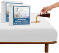 2 Pack Twin Mattress Protector Waterproof Mattress Pad Cover by SpringspiritBedding