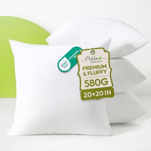 Ashler 20x20 Pillow Inserts by AshlerHomeDeco