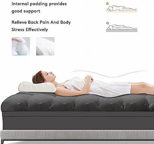 SameBed Mattress Topper Full XL, Extra Thick Mattress Pad Cover - Image 6