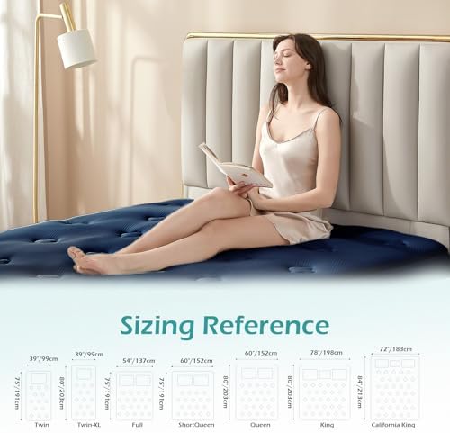 Hansleep Full Size Mattress Topper Memory Foam, Full Foam Mattress Pad - Image 6