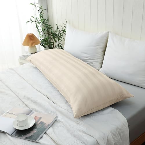 100% Cotton Zippered Body Pillow Protectors 1 Pack - Image 4