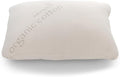 Naturepedic Organic Latex Pillow - King Bed Pillow with Medium Comfort - Luxury Pillow with Adjustable Fill for Comfortable Sleeping, Back Support and Neck Pain Relief