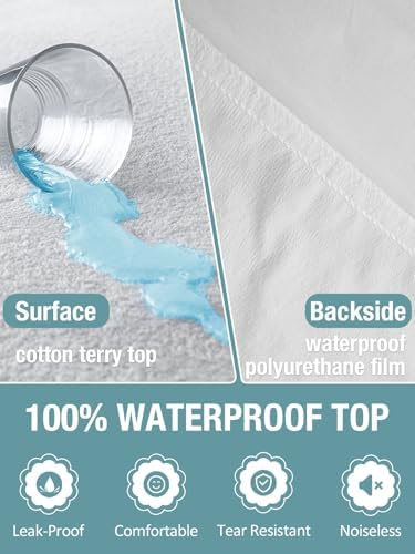 Bedecor Full Waterproof Mattress Protector, - Image 5