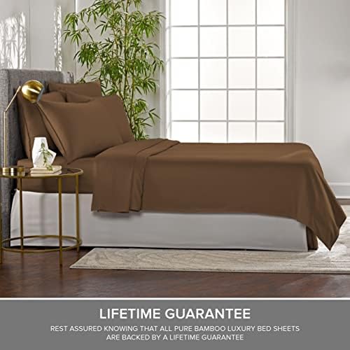 Pure Bamboo Split King Sheets, Genuine 100% Organic Viscose Derived from Bamboo - Image 4