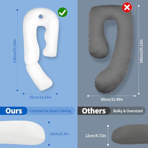 Pozico U-Shaped Full Body Pillow - Image 4