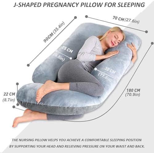 Pregnant Pillows for Sleeping, 70 Inch u Shaped Pillow Maternity Pillow - Image 2