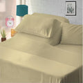 4 Piece Flex Head King Sheet Set 34" Top, 100% Egyptian Cotton by COTTINGON