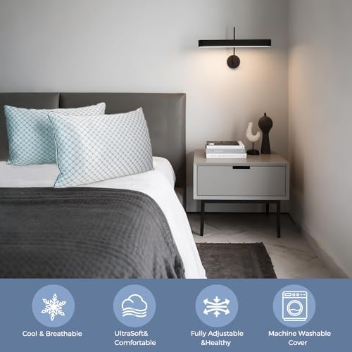 Adjustable Bed Pillows Standard Size Set of 2 - Image 6