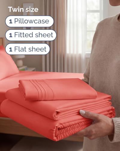 Twin Size 3 Piece Sheet Set - Image 3