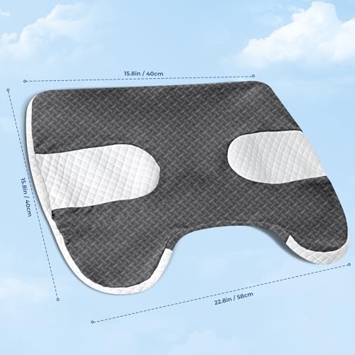 SAHEYER Side Sleeper Pillowcase, Shoulder Relief System - Image 2