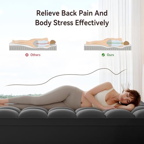 ABENE Twin XL Mattress Topper, Thick Pillow Top Mattress Pad - Image 3