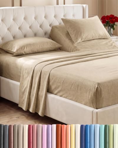 Flex Top Split Head King 4 Piece Sheet Set by CGKUnlimited