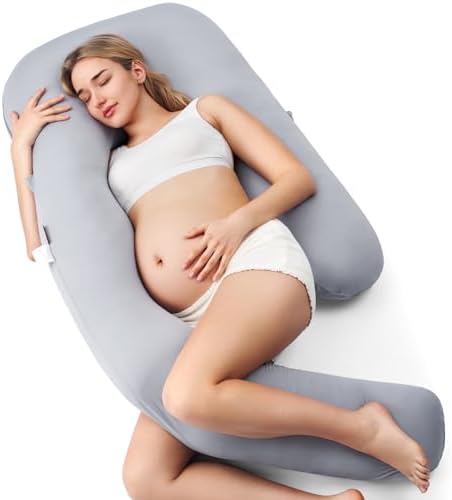 Momcozy Cooling Pregnancy Pillow by Momcozy