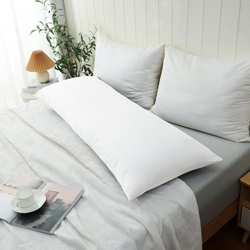 100% Cotton Zippered Body Pillow Protectors 1 Pack - Image 4