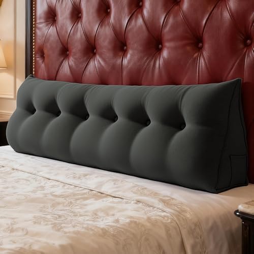 WOWMAX Wedge Headboard Pillow Caking Reading Pillow Sitting in Bed by WOWMAX