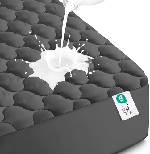 Waterproof Twin Mattress Protector, Mattress Pad fits Upto 16" Deep Pocket by UTOPIABEDDING