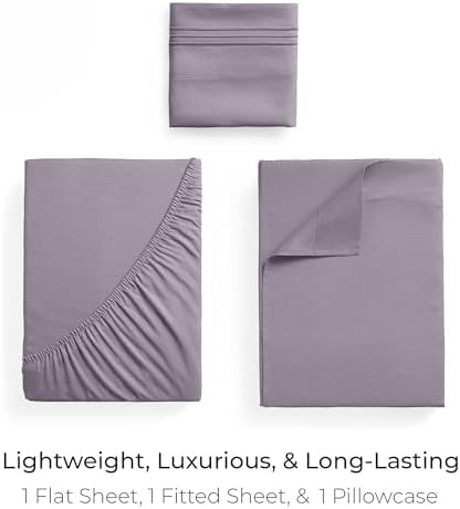 Mellanni Iconic 3-Piece, Ultra Soft Sheet Set - Image 3