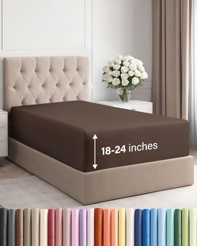 CGK Linens Extra Deep Twin XL Fitted Sheet by CGKUnlimited