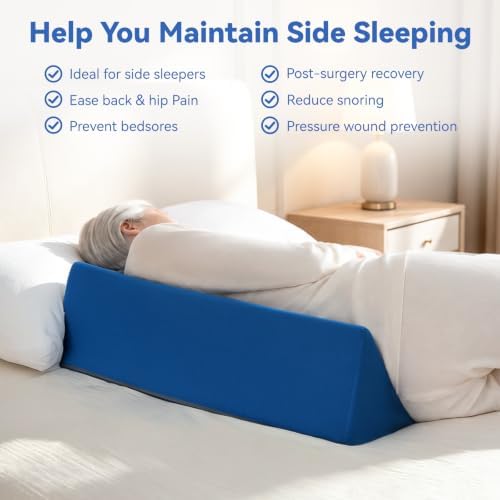 Vekkia Wedge Pillow for Side Sleeping, Back Support - Image 3