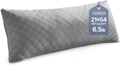 Leeden Body Pillow Insert 20 x 54 by LEEDEN