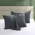100% Egyptian Cotton Pillow Protectors Set of 2 Queen Size by ShunjieHome