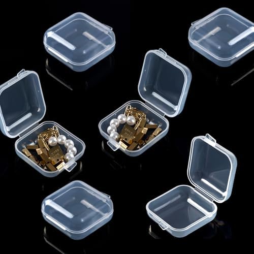 10Pcs Ear Plug Case, Mini Plastic Earplug Containers, Hinged Lids - Image 7